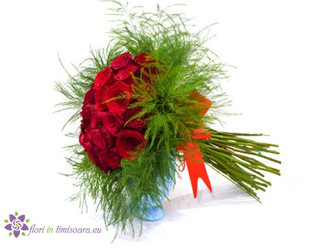 29 trandafiri rosii